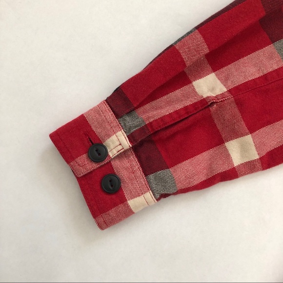 Vintage Jones New York Flannel Shirt Dress - Picture 7 of 9